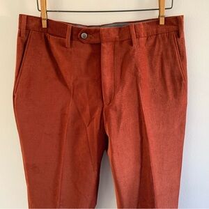 Turbull and Asser Men's horizontal corduroy pants